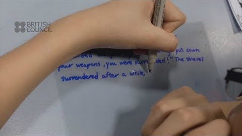 Teaching tips: How to encourage peer editing & correction