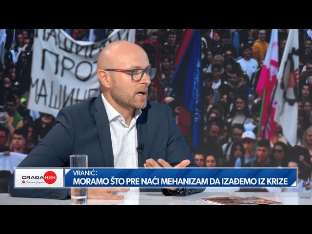 Vranić: Treba nam "Vlada nepoverenja", gde niko nikome ne veruje, ali se svi međusobno kontrolišu