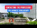 How to Contact Professors for Scholarships in Japan