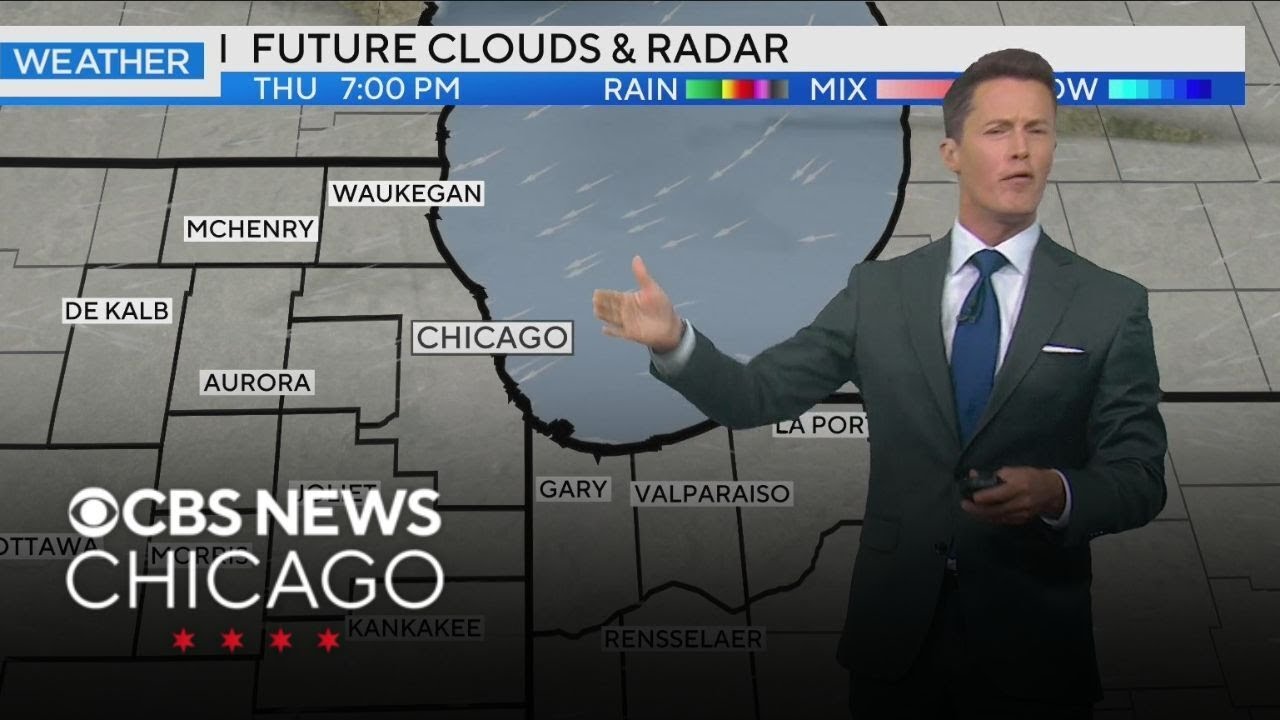 Warm and breezy Thursday in Chicago area - YouTube