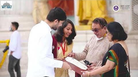 Glimpses of 5th Convocation Ceremony of MIT ADT University, Pune