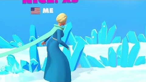 Princess Run 3D Game - all levels gameplay android ios walkthrough (New Big update) lvl 20