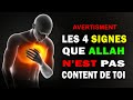 Alerte allah nest pas content de toi dcouvrez les 4 signes pour comprendre