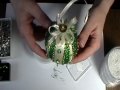 Making a Four Leaf Clover Sequined St. Patrick's Day Ornament