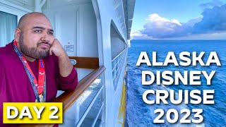 DISAPPOINTING Day At Sea! Alaska Disney Cruise Vlog 2! Disney Cruise Vlog 2023!