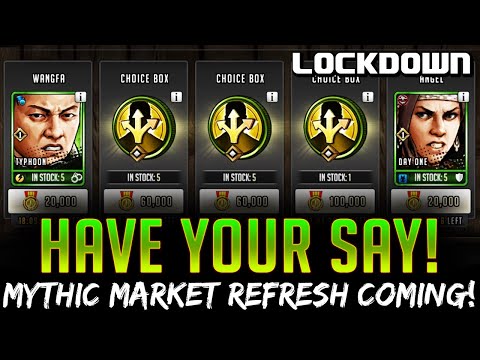 TWD RTS: Have Your Say on the Mythic Market Refresh! The Walking Dead: Road to Survival
