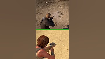 SHOOTING IN SAND COMPARISON (RDR2 VS TLOU2) PART 2