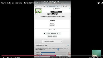 How To Make Weird Code On AVS Using On Voicechanger.io
