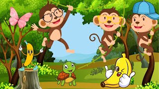 BANDAR MAMA | बंदर लढे भाई बंदर लढे | KIDS RHYMES IN HINDI | KIDS VIDEO