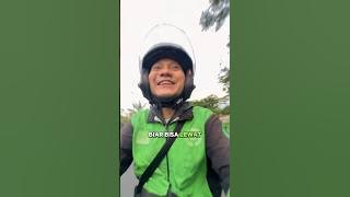 ternyata ga harus punya mobil biar bisa lewat simpang semanggi ini 🥺💚 #ojol