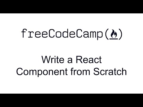 Video: Hoe Een Component Te Schrijven