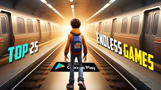 Top 25 Endless Games For Android | High Graphics Games For Android