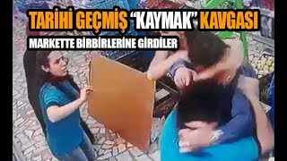 Tarihi Geçmiş Kaymak Kavgası...