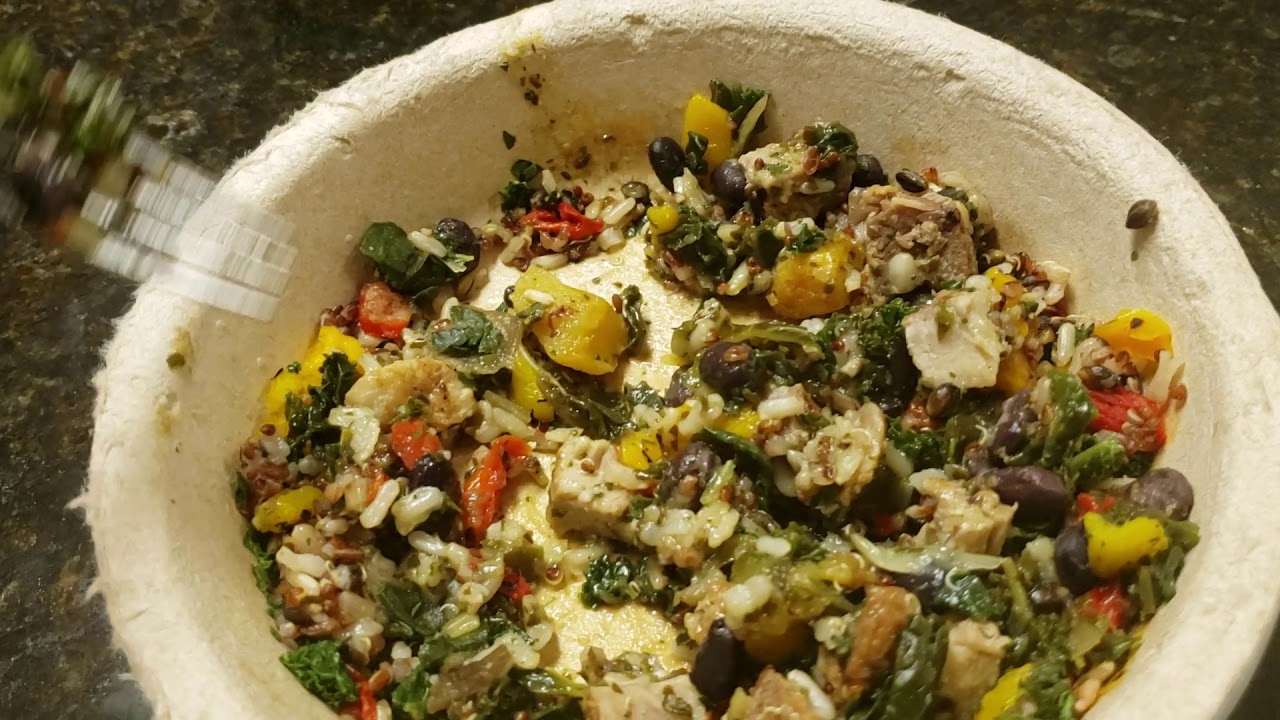 Healthy choice power bowls: Cuban inspired pork review ...