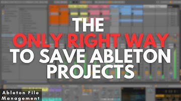 How to Quickly Transfer Ableton Project From One Device to Another | Never Lose Files Again