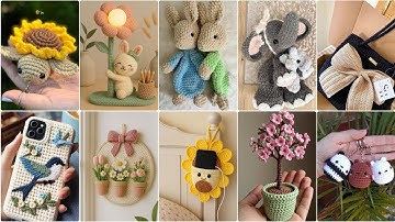 Most Beautiful & Attrective Chrochet Handmade items Design Ideas | home made chrochet design ideas