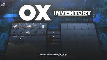Ox Inventory - Install Guide for QBCore | 2025