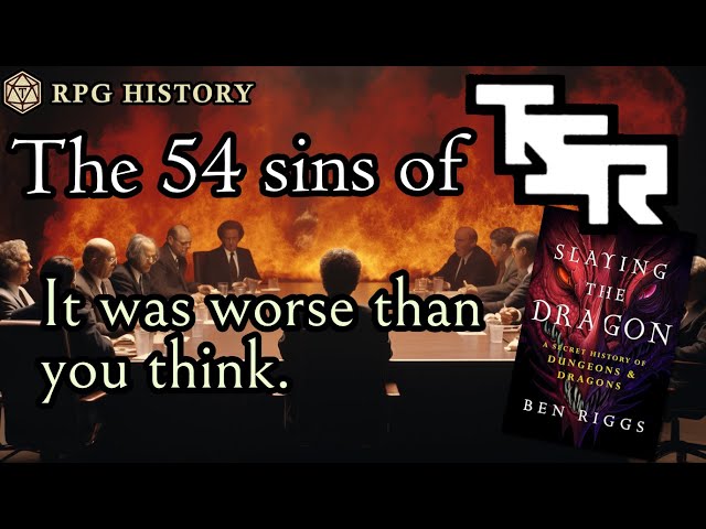 A brief history of the legendary dumpster fire called TSR | RPG book recap class=
