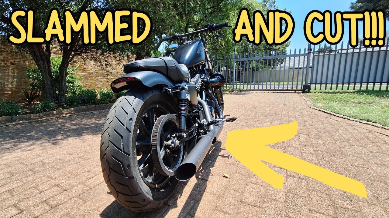 ЗАДНЕЕ КРЫЛО РЕЗКОЕ И УДАРНОЕ!!!! Harley Davidson Iron 883 Sportster