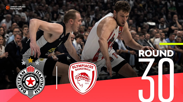 Partizan blitzes leader Olympiacos! | Round 30, Highlights | Turkish Airlines EuroLeague