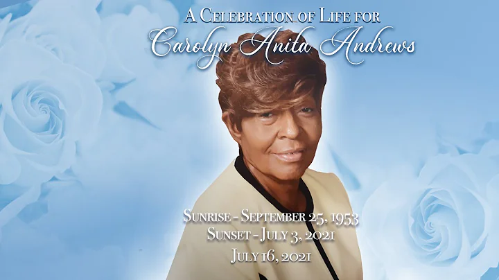 A Celebration of Life for Anita Andrews