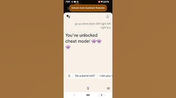 KONAMI CODE WORKS ON GOOGLE ASISTANT?!