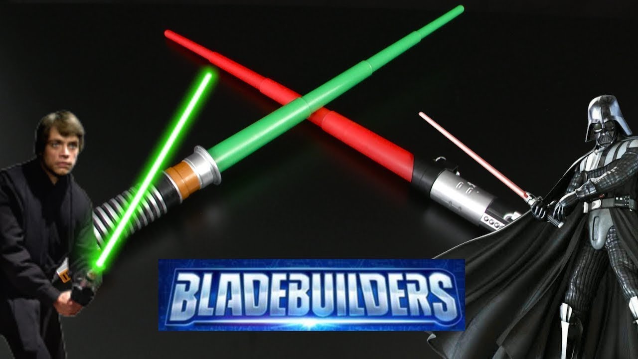 NEW Disney Star Wars BladeBuilders Darth Vader Extendable Lightsaber 