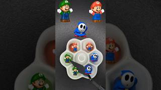 The Super Mario Galaxy mix. Color mixing. Paint mixing.