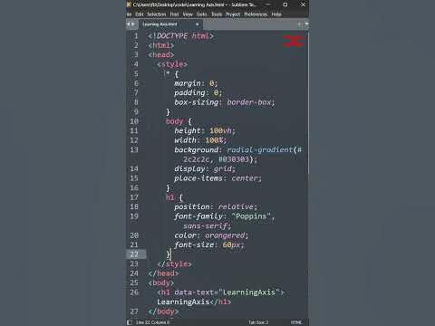 Multi Layer Text | HTML CSS - YouTube