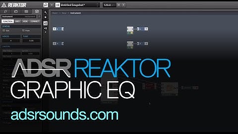 Reaktor Quick Tips - Basic Graphic EQ