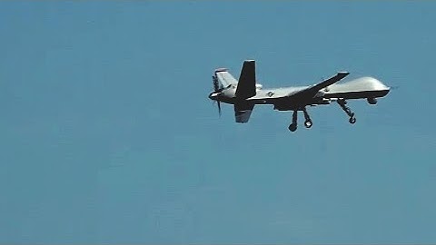 World’s Most Feared Drone—The MQ-9 Reaper—Takes Off From Mississippi (01.30.2020)