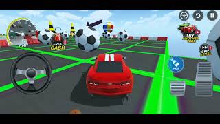 Muscle Car Stunt Mega Ramp 3D - GT Crazy Impossible Car Race. Simulator 2023 - Android Gameplay screenshot 1