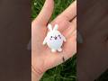 🐰 Cute little bunny made from clay!Perfect for spring vibes! 🌸✨ #shortvideo #clay #diy #pokemon