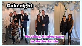 GALA PARTY IN NETHERLANDS | WEDDING ANNIVERSARY | PINAY DUTCH IN HOLLAND