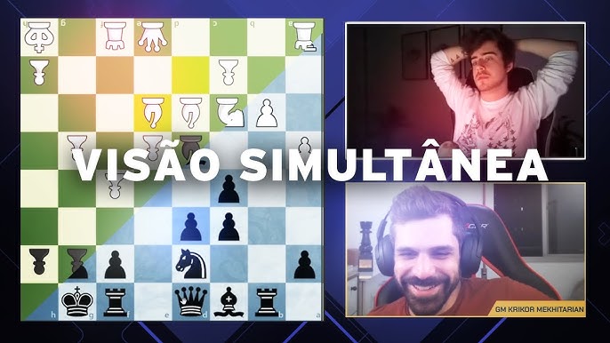 Krikor me ASSUSTOU com um g4  Raffael Chess Vs GM Krikor 