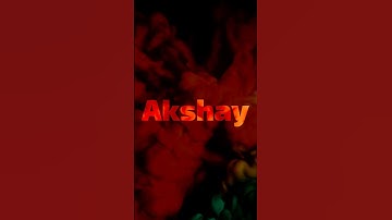 Akshay ❤️Name ❤️ Stylish|A letter style #signature #shorts #ytshorts Akshay Unique Name|#viralvideo