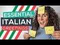 15 Italian Greetings: How to Say Hello in Italian 🇮🇹[Italian for Beginners]