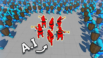 I Made 1.000+ A.I Soldiers FIGHT... (Deep Reinforcement Learning)