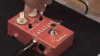 Fulltone Catalyst Fuzz Overdrive Boost guitar effects pedal