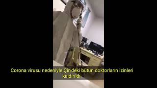 Çi̇n Wuhanda Corona Virusu Kapmis Hastalara Karsi Caresiz Kalmis Doktor