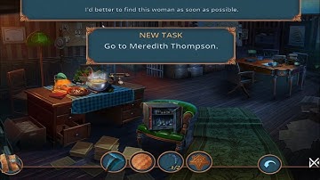 Mystery Files: Hidden Object Game – task 14 : Go to Meredith Thompson