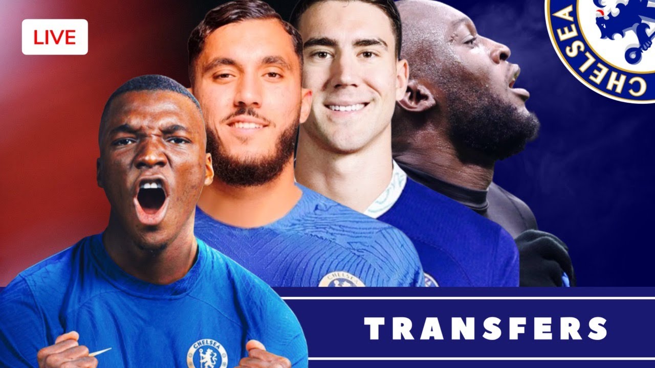Live Chelsea Transfer News Caicedo To Chelsea Close? Cherki Bid? Lukaku and Vlahovic News Hunt