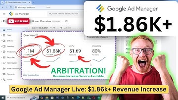Google Ad Manager Live: $1.86k+ Revenue Increase | AdX Earnings Report