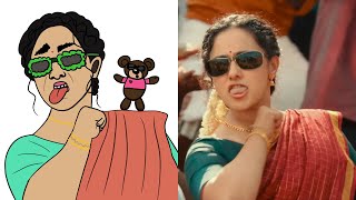 Thaai Kelavi - Video Song | Thiruchitrambalam | Dhanush | Anirudh | Funny Drawing Meme