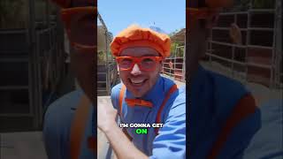 #blippi - Blippi rides a horse 🐎 #blippiwonders #blippicartoon #kidsfun #thekidsshows
