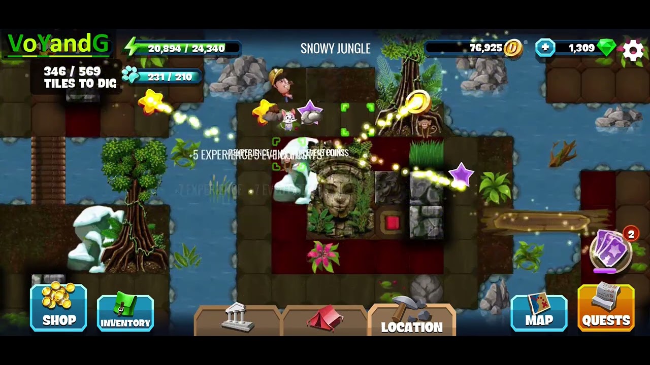 6 Snowy Jungle Christmas 2017 Remasterd Event Diggy's Adventure