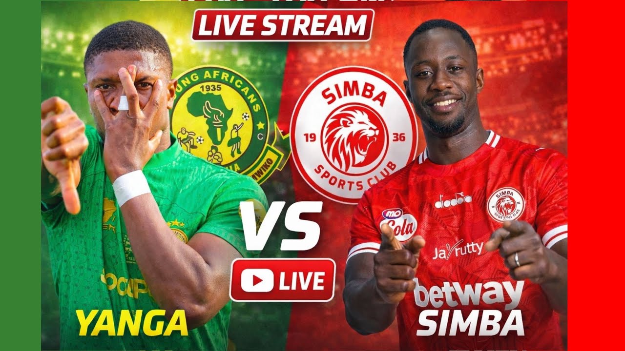 #LIVE YANGA SC 0:0 SIMBA SC