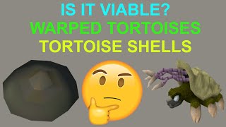[Is It Viable] Slaying Warped Tortoise For Money (RS3 - Moehawkman)