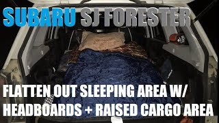 DIY: SJ Forester Car Sleeping System (in the winter)