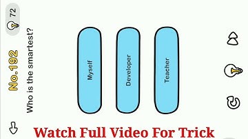 Brain Out Level 195 || Who is the smartest